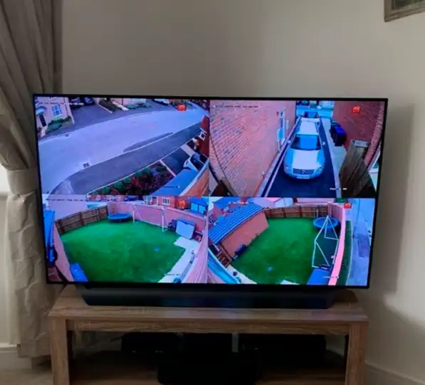 Cámara instalada en San Pablo monitoreando seguridad